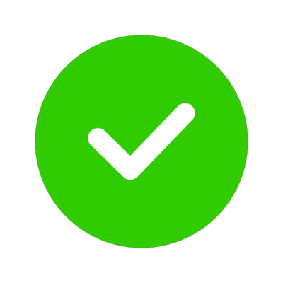 greencheck greencheck